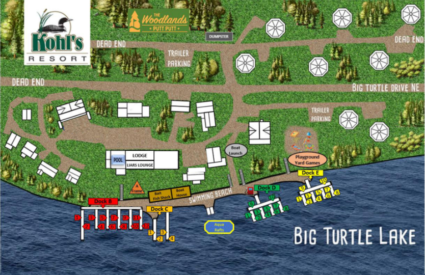 2023 Resort Map No Cabin Markers