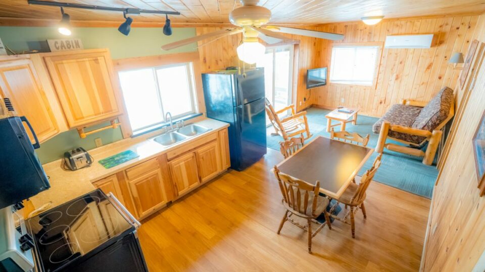 Cabin #5 Kitchen