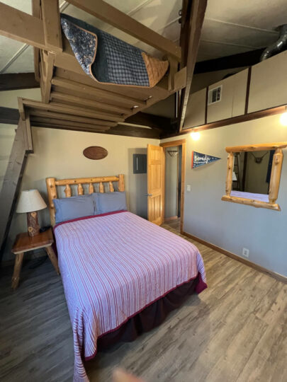 Cabin 201 Bedroom